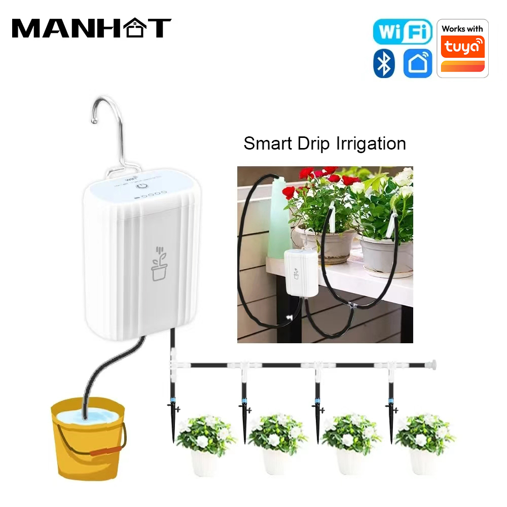 MANHOT WiFi 스마트 급수 펌프 충전식 배터리  - Smart Garden Home Assistant 리뷰 및 가격