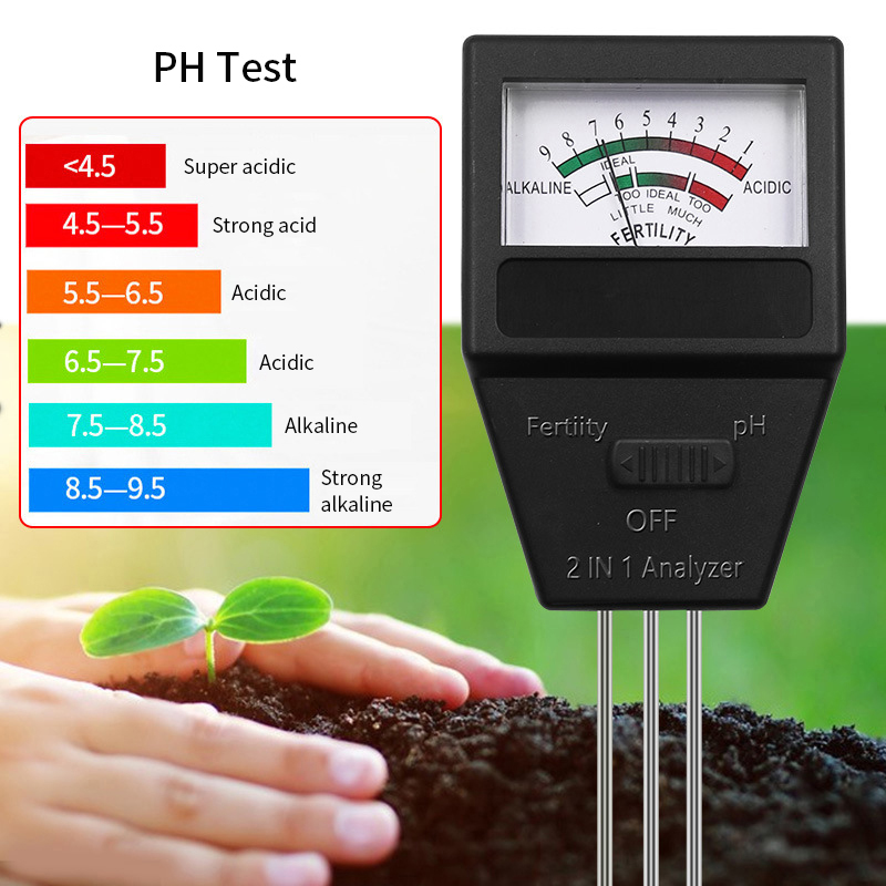 토양 PH 비옥도 계량기, 3 프로브 토양 PH 테스터 - Soil Test Digital 리뷰 및 가격