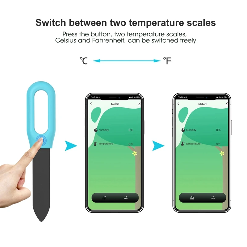 1PCS WiFi Zigbee 토양 센서 습도 온도 수 - Smart Garden Home Assistant 리뷰 및 가격
