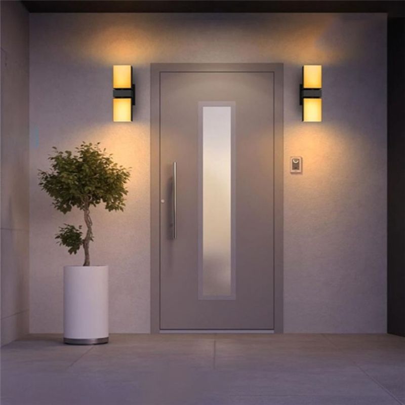 A33Z-LED 벽 조명 듀얼 헤드 발코니 램프 IP6 - Smart Garden Smart Fence 리뷰 및 가격