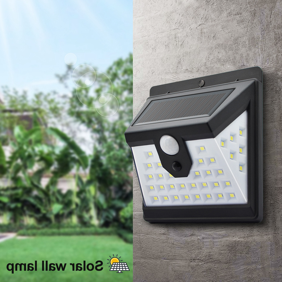 모션 센서가 있는 스마트 태양광 벽등 3가지 모드 보안 - Smart Garden Smart Fence 리뷰 및 가격