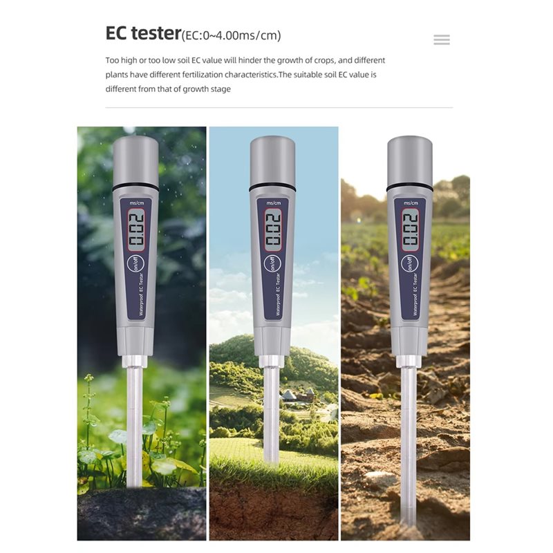A84E-테스터 디지털 ATC EC-316 토양 전도도 - Soil Test Digital 리뷰 및 가격