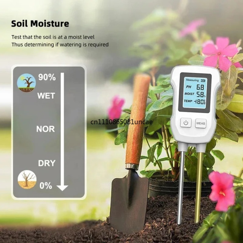 디지털 3 in 1 토양 테스터 pH 온도 습도 측정기 - Soil Test Digital 리뷰 및 가격