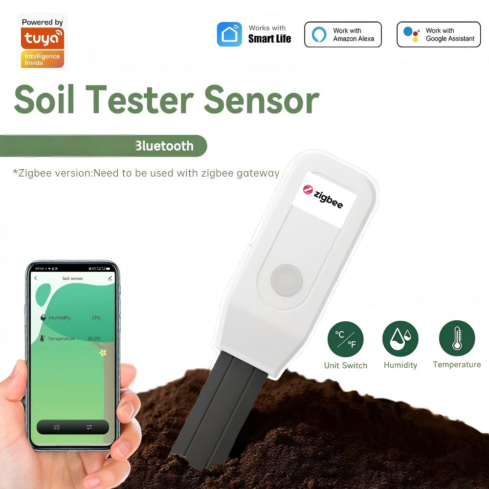 투야 스마트 홈 지그비 토양 수분 및 온도 모니터 정원 - Smart Garden Home Assistant 리뷰 및 가격